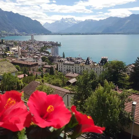 Panoramic View, Swiss Authenticity 1-9 Guests Daire Montrö